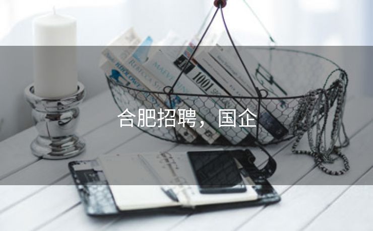 合肥招聘，国企