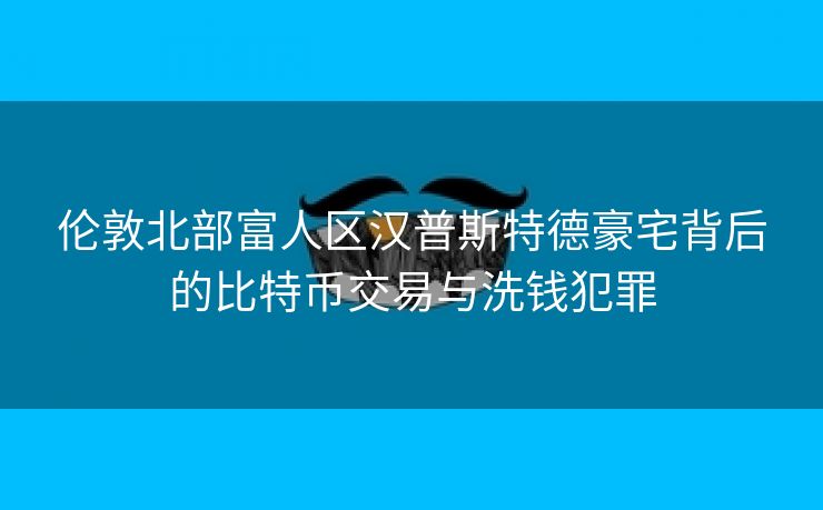 伦敦北部富人区汉普斯特德豪宅背后的比特币交易与洗钱犯罪