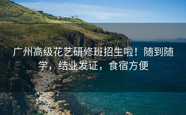 广州高级花艺研修班招生啦！随到随学，结业发证，食宿方便