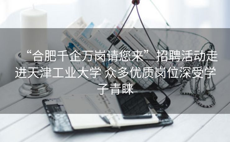 “合肥千企万岗请您来”招聘活动走进天津工业大学 众多优质岗位深受学子青睐