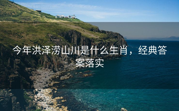 今年洪泽涝山川是什么生肖，经典答案落实
