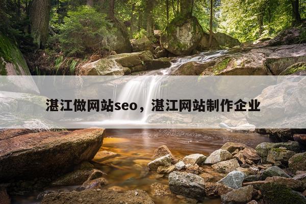 湛江做网站seo，湛江网站制作企业