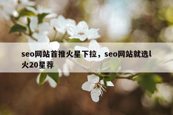 seo网站首推火星下拉，seo网站就选l火20星荐
