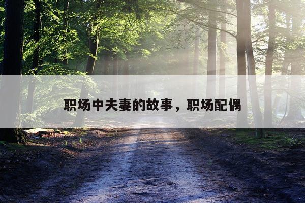职场中夫妻的故事，职场配偶