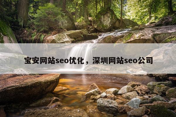 宝安网站seo优化,深圳网站seo公司