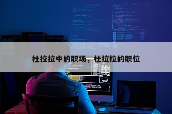 杜拉拉中的职场，杜拉拉的职位