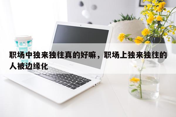 职场中独来独往真的好嘛，职场上独来独往的人被边缘化