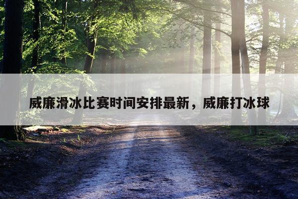 威廉滑冰比赛时间安排最新，威廉打冰球