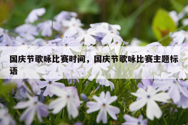 国庆节歌咏比赛时间，国庆节歌咏比赛主题标语